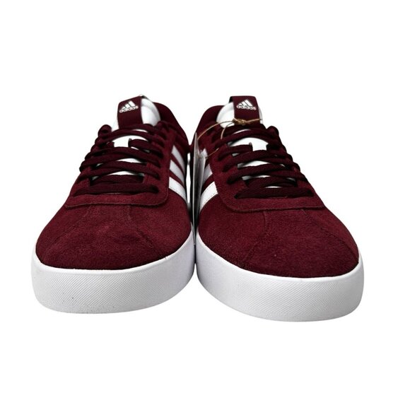 Adidas VL Court 3.0 Shadow Red White Shoes IF4457 Men's Size 8 - Picture 2 of 9